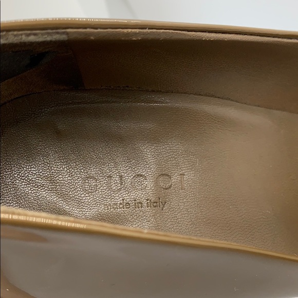 Gucci squared-toe platform pumps. - Picture 8 of 8